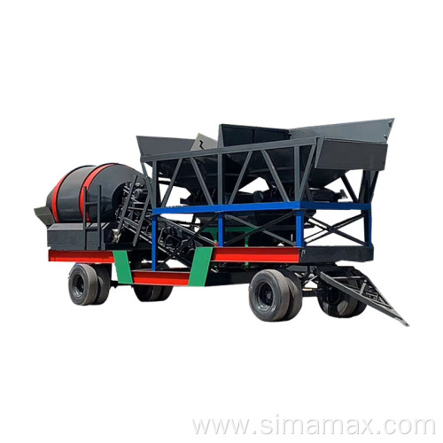 jzc concrete mixer mobile batch plant for sale